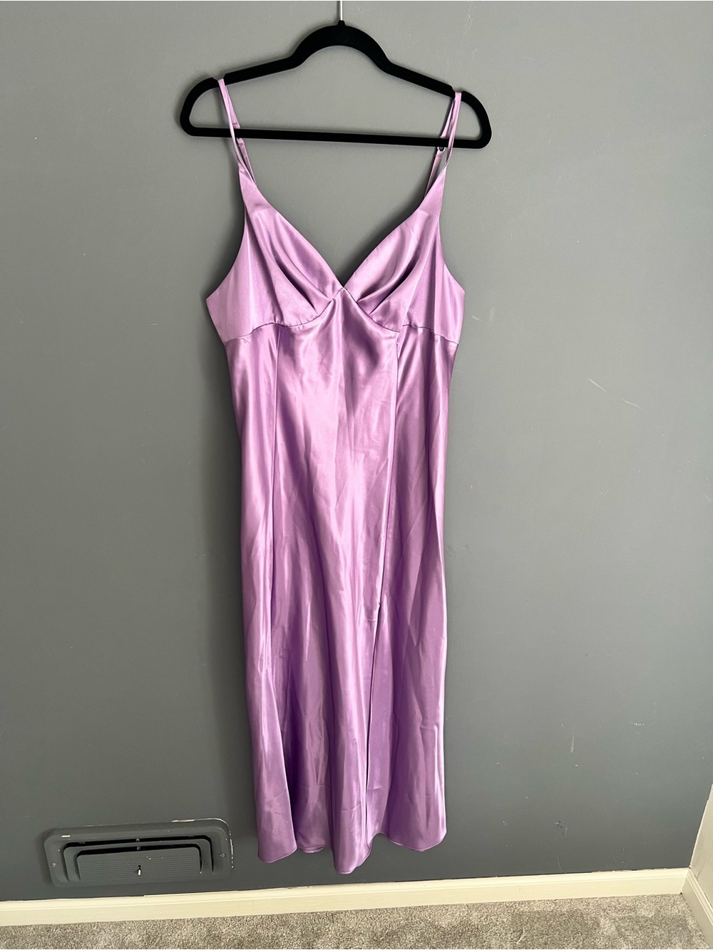 Vintage Fredericks of Hollywood Size XXL Slip Dress Satin Y2K Maxi Nightgown